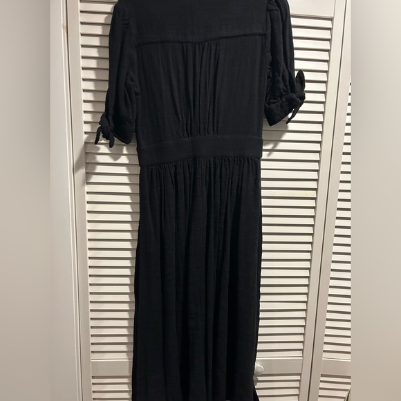 FREE PEOPLE NWT, Love Of My Life Midi Dress, Black, size M - Picture 3 of 4